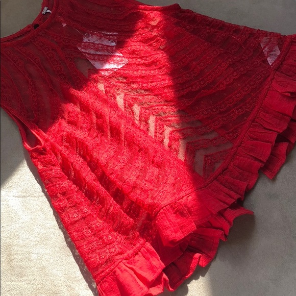 NWT Free People Lace top - Picture 1 of 8